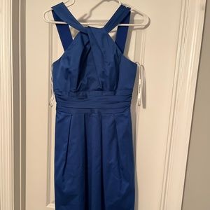 David's Bridal Bridesmaid Dress in Royal Blue